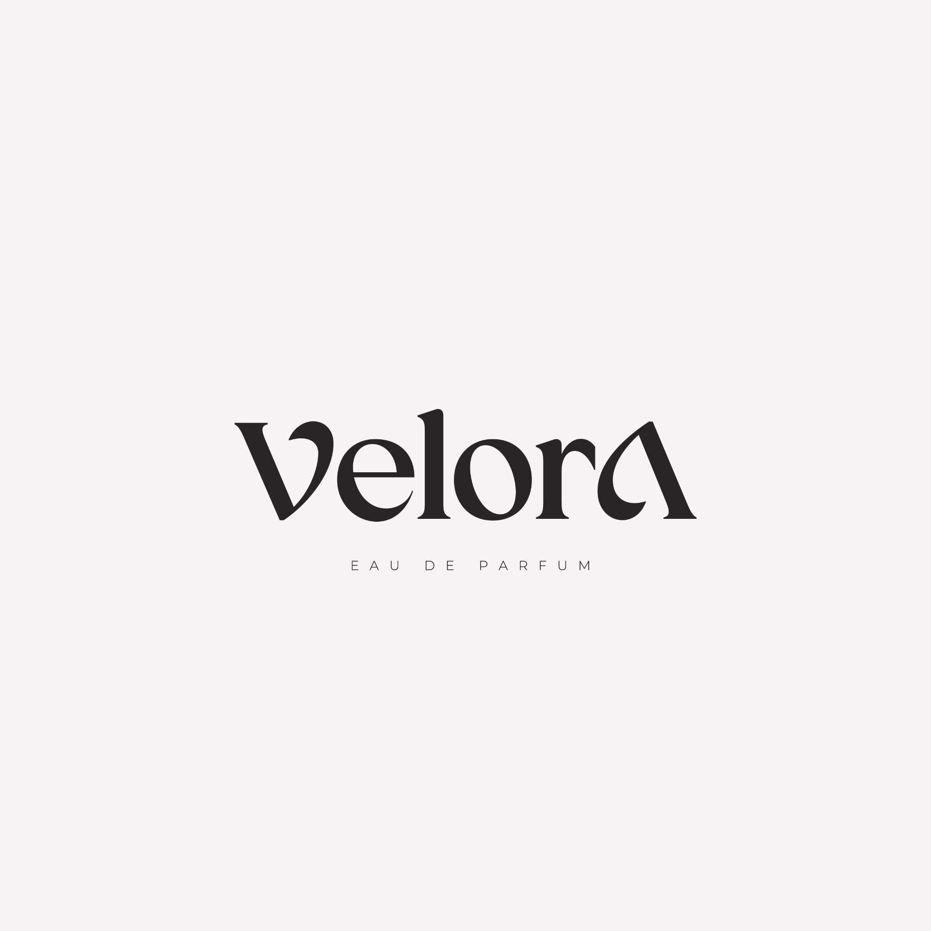 Velora light wordmark