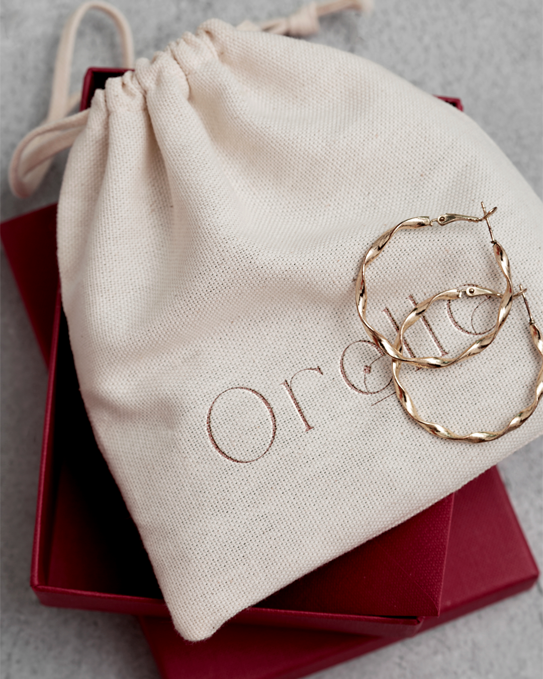 Orelle jewellery packaging application